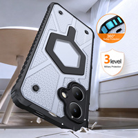 Vente en gros d'usine pour coque de téléphone Infinix Smart 10/10 Plus, anti-traces de doigts, TPU+PC, protection magnétique antichoc, motif CD sur le dos