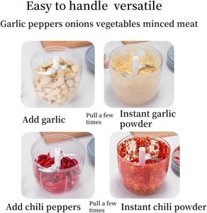 Popular 500ml Speedy Food <b>Vegetable</b> Slicer Household Wholesale Commercial Salad Cutter Crusher - Product Image 3
