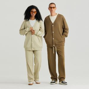 Cárdigans de punto personalizados a granel OEM/ODM diseño Jacquard, suéter de invierno de moda para hombres - Product Image 4