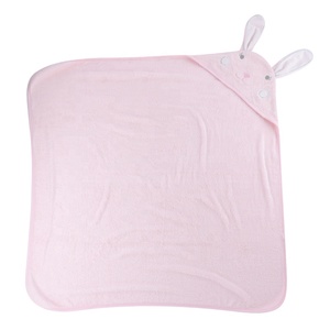 100% Bamboo Custom Print <strong>Pink</strong> Color Baby <strong>Bath</strong> <strong>Towel</strong> Baby Hooded Bamboo <strong>Towel</strong> - Product Image 5