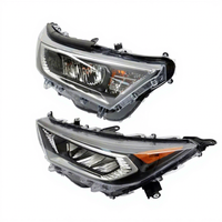 Ensemble de phares blancs avec feux de jour et faisceau haut/bas |   Lentille transparente, boîtier étanche pour Toyota RAV4 LE 2019-2022