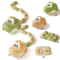 Nouveau Serpent RC ITTL : Jouet Interactif Électrique pour Enfants, Serpent Télécommandé en Plastique avec Effets Sonores et Obstacles