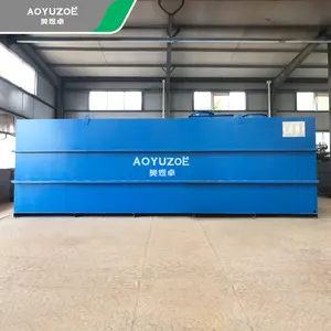 AOYUZOE hot sale Stainless steel Packaged Automatic Effluent industrial waste ETP Waste water treatment