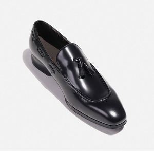 Chaussures pour hommes en cuir véritable respirantes et antidérapantes, style décontracté chic pour le bureau et les fêtes d'automne - Product Image 3