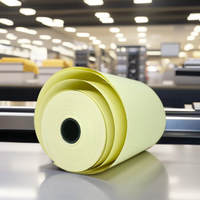 Rouleau de reçus thermiques pré-imprimés en couleur pour terminal de paiement, graphiques couleur clairs