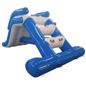 Nouveau toboggan aquatique gonflable, parc aquatique flottant, grimper et glisser pour <span class=keywords><strong>les</strong></span> enfants, s'amuser - Product Image 6