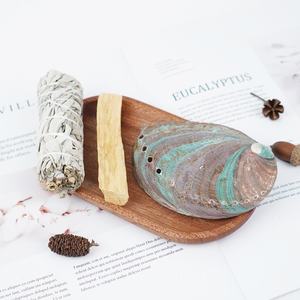 Prix de gros Ensemble de guérison en cristal naturel Encens <span class=keywords><strong>Sauge</strong></span> <span class=keywords><strong>blanche</strong></span> Palo Santo Ensemble de coquilles d'ormeau pour le yoga et la méditation - Product Image 1