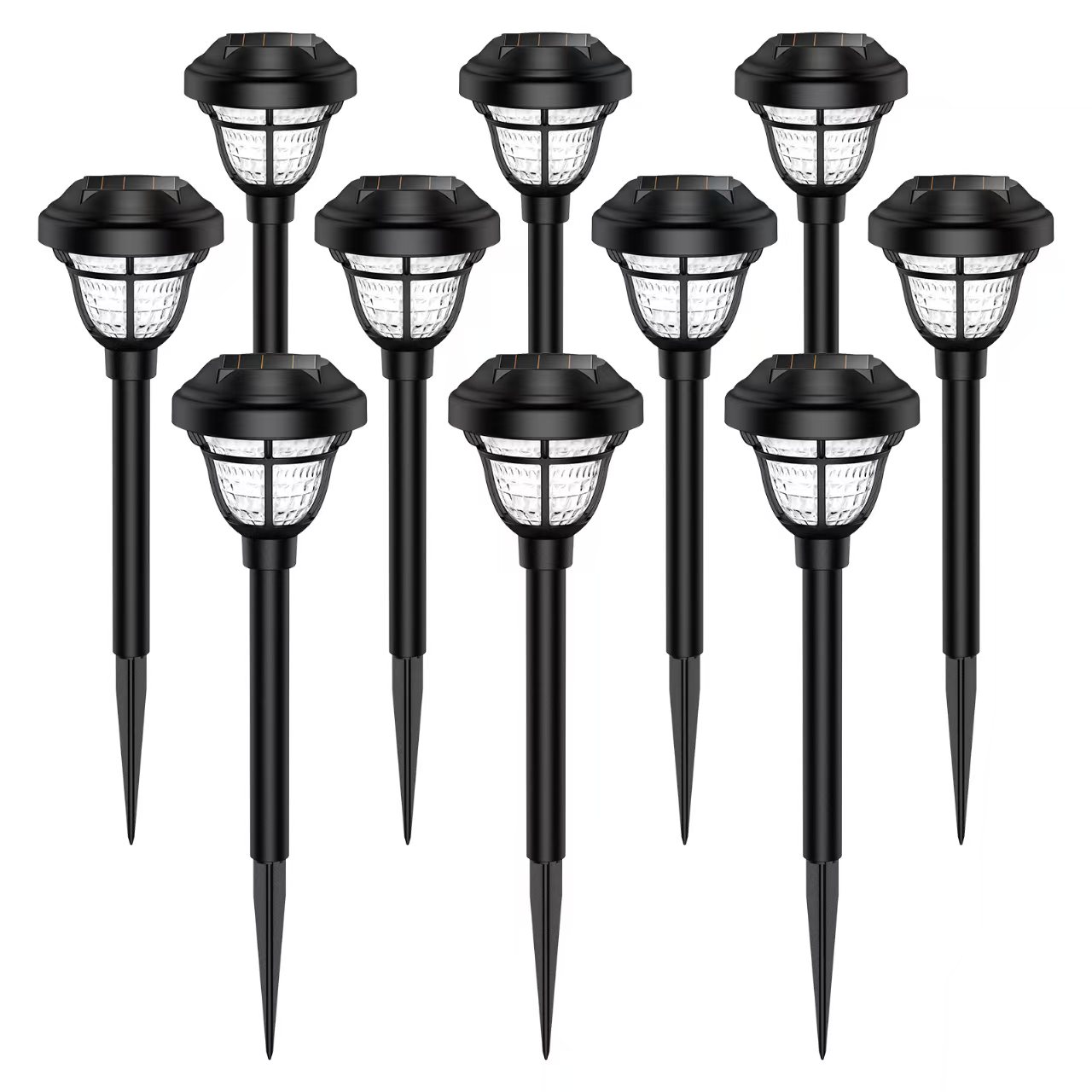 Solar Garden Lights in Cold White
