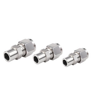 Raccords de compression soudés en acier inoxydable, 6 8 10mm, pour tuyaux en cuivre, eau, air, huile, norme GB, série 300, ronds - Product Image 3