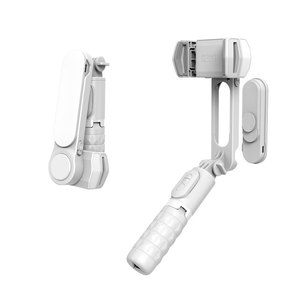 Palo de selfie plegable con luz LED de 1500 mm, monopié, estabilizador de teléfono para vlogging y transmisión en vivo - Product Image 1