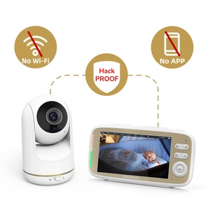 Monitor Inteligente para Bebés con Cámara y Audio, Visión Nocturna de 360° °   Cámara de Vigilancia PTZ Inalámbrica para Monitoreo de Bebés - Product Image 6