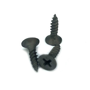 Vis autotaraudeuses à prix compétitif, filetage fin/gros, tête trompette, phosphate noire, pour plaques de plâtre (Tornillos Drywall Screw) - Product Image 3