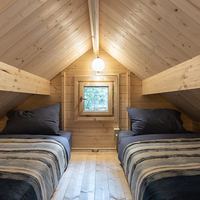 Maisonnette en bois pour le jardin, maisonnette de week-end, kit de petite cabane en bois