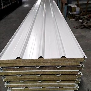 <b>Sandwich</b> <b>Panels</b> PIR Galvanized Steel 2000mm Fire Resistant Prefab House Industrial Design - Product Image 2