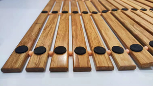 <span class=keywords><strong>Tapis</strong></span> de bain <span class=keywords><strong>antidérapant</strong></span> et imperméable <span class=keywords><strong>en</strong></span> bambou et teck massif, écologique, pour <span class=keywords><strong>douche</strong></span> et baignoire, vente <span class=keywords><strong>en</strong></span> gros 2025 - Product Image 5