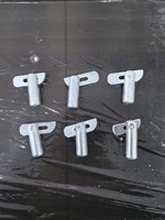 Pasador de Bloqueo para Andamios Q235 de Acero Galvanizado, Pasador de Gravedad Tipo H, Pasador de Bloqueo Abatible, Accesorios Conectores para Andamios de Construcción