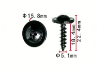 Clips métalliques automobiles fournis par l'usine chinoise, attaches métalliques pour voitures, clips automobiles et attaches en plastique 152410