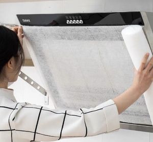 Membrane filtrante de cuisine, papier anti-graisse et anti-température élevée pour hotte aspirante, produits de nettoyage de cuisine - Product Image 4
