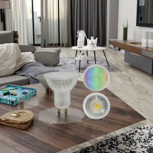 Thông minh RGB LED ánh sáng tại chỗ bóng đèn 3W 5W Khung đèn nhà ở mô-đun <span class=keywords><strong>Dimmable</strong></span> GU10 ổ cắm cho kho điều khiển từ xa LED Spotlight - Product Image 5