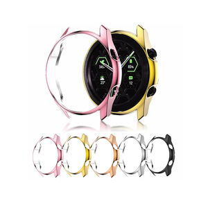 <span class=keywords><strong>Coque</strong></span> pour <span class=keywords><strong>Samsung</strong></span> <span class=keywords><strong>Galaxy</strong></span> Watch 3 <span class=keywords><strong>41</strong></span>/45mm <span class=keywords><strong>Coque</strong></span> Placage PC Frame Cover - Product Image 1