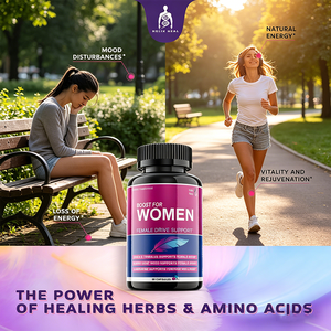 Helix Heal, Suplementos Herbales de Acción Rápida, Potenciador de la Libido Femenina, Hierba de Cabra en Celo, Raíz de Maca, Tribulus Terrestris, Ginseng, para Adultos - Product Image 4