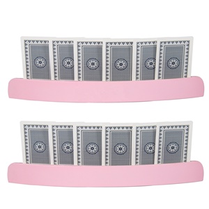 EASTOMMY-Portatarjetas <span class=keywords><strong>de</strong></span> Madera, Bandeja <span class=keywords><strong>de</strong></span> Soporte <span class=keywords><strong>de</strong></span> Madera con Manos Libres, Juego <span class=keywords><strong>de</strong></span> Cartas Familiar, para Cartas, para Juego, para la Familia, para el 2017 - Product Image 2