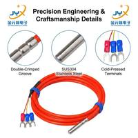 Sensor de Temperatura Personalizable de 3 Hilos RTD PT100 PT1000 con Carcasa de Acero Inoxidable, Compatible con OEM y ODM, Sonda de Temperatura