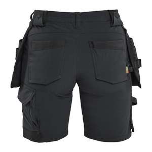 BLAKLADER - 712416459900C38 Short Craftsman pour femme extensible dans les 4 sens Noir-PANTALON DE TRAVAIL EAN 7330509922668 SHORTS DE TRAVAIL - Product Image 2