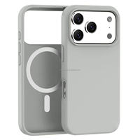 Coques de téléphone en silicone liquide véritable magnétique puissant pour iPhone 15 16 17 18 Pro Max – Vente en gros usine de housses en silicone caoutchouc pour mobiles
