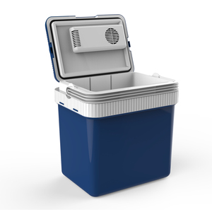 24L 12V DC Pecho portátil Refrigerador caravana <span class=keywords><strong>Camping</strong></span> Nevera al aire libre Refrigerador eléctrico Caja - Product Image 3