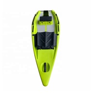 Nouveauté 2023 : Kayak de pêche solo HDPE Sit-on-Top avec garantie de 3 ans pour les lacs et les rivières, sports nautiques