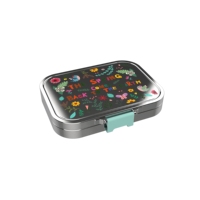 Boîte à bento en acier inoxydable écologique avec 3 compartiments Boîte à lunch étanche pour le travail de voyage Conteneur alimentaire chauffant