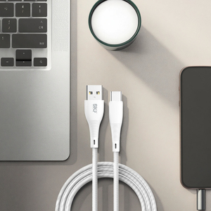 Bán buôn Chất lượng cao 3A bện 1-mét Cáp dữ liệu USB c-loại Điện thoại Di động Cáp dữ liệu - Product Image 3