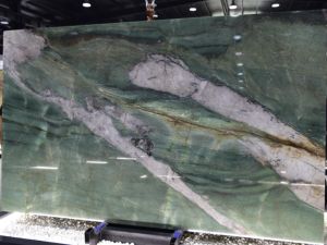 Losa Grande de Cuarcita Verde Union Patek Philippe, Natural, Pulida, Brillante, de Alta Calidad, para Cocina, Comedor o Pared, 1 Año de Garantía - Product Image 2