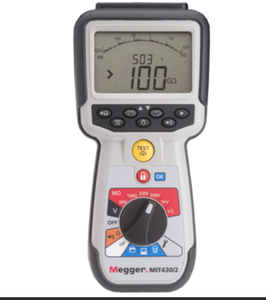 เครื่องทดสอบฉนวนไฟฟ้า MEGGERS MIT400/2 ซีรีส์ IV (MIT410/2 MIT430/2) 100V-1000V 200G ความแม่นยำสูง ป้องกันน้ำและฝุ่นระดับ IP55 รับประกัน 1 ปี - Product Image 5