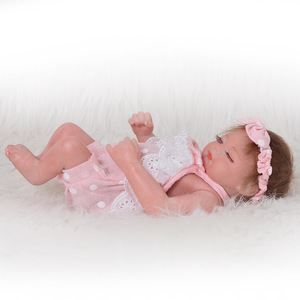 Poupée en Silicone pour bébé, 55 cm, petites poupées, de bébé, personnalisable, <span class=keywords><strong>jumeaux</strong></span> réalistes, nouveau-né - Product Image 4