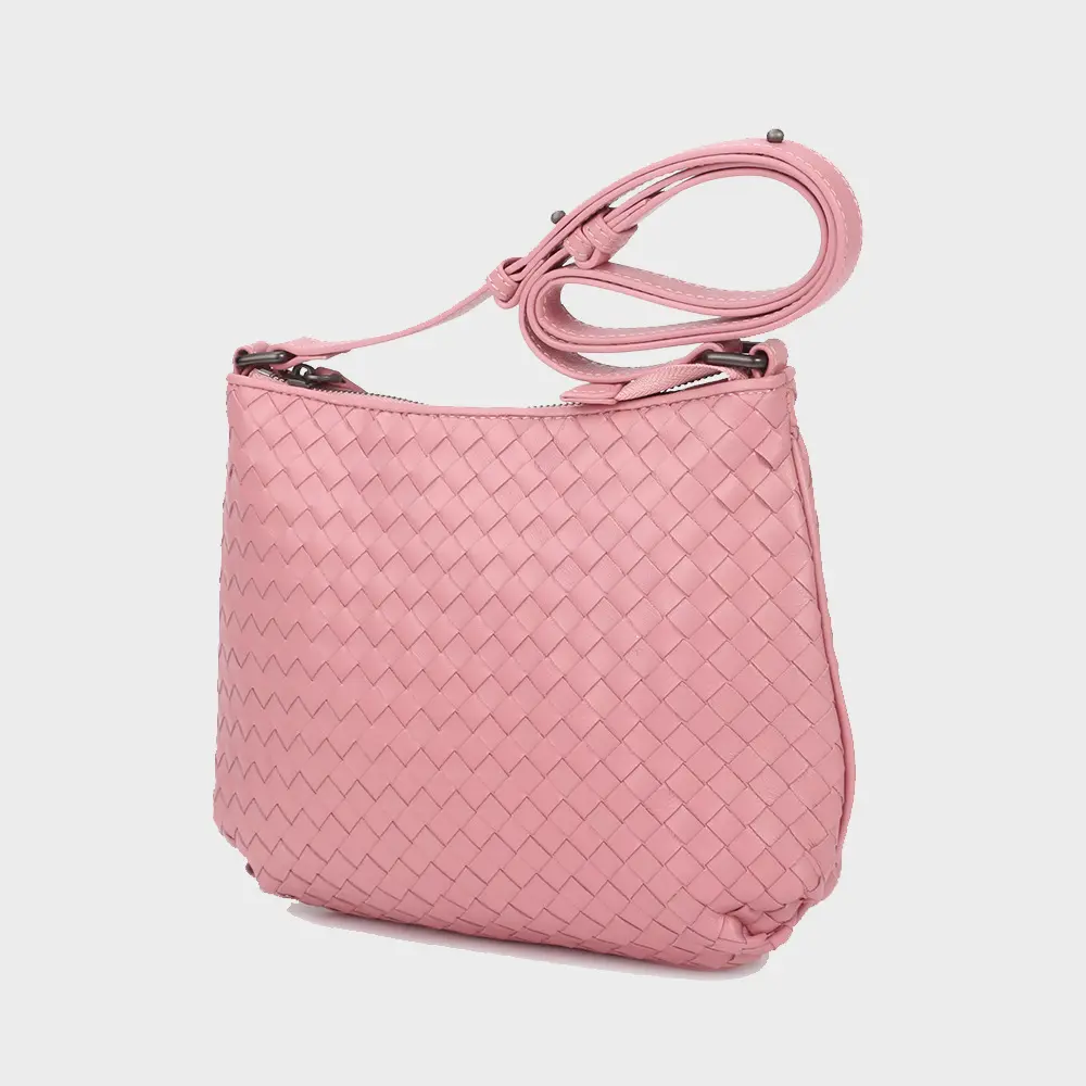 2023 classique véritable peau de mouton sac en cuir nouvelle marque véritable cuir de chèvre tissé sac à bandoulière épaule sac à main pour les femmes