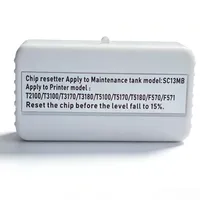 1 Buah SC13MB S210057 Resetter Chip Tangki Tinta Pemeliharaan untuk Epson T2100 T3100 T5100 T2170 T3170 Alat Reset Tangki Tinta Limbah
