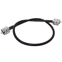 Factory 50 Ohm Coax Cable with UHF PL259 to PL-259 Connector for CB Radio Antenna Analyzer Dummy Load SWR Meter & Ham Radio