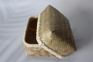 Handwoven <b>Bamboo</b> Ajiro Bento Box Japanese Kitchen Organizer Natural Storage Box Eco Friendly Lunch <b>Container</b> Supplier - Product Image 6