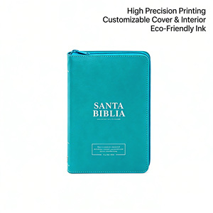 Custom <strong>Bible</strong> Zipper <strong>Bible</strong> Scriptures Book <strong>Printing</strong> - Product Image 1