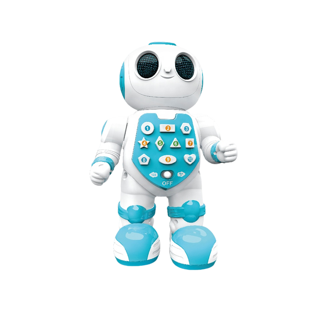 Intelligent Humanoid Multifunction Cartoon Learning Educational Robot Toy