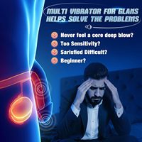 Vibrateur de gland masculin avec 10 modes de léchage, 3 moteurs, application de synchronisation IA, design de poche 360, fouets S&M - Jouet sexuel pour adultes