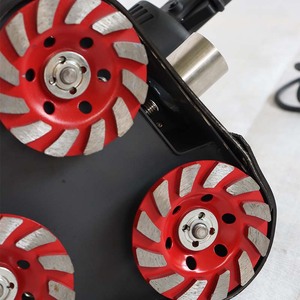 Ponceuse à béton manuelle haute vitesse, nouvelle polisseuse de <span class=keywords><strong>sol</strong></span> avec moteur à aspiration intégré, outil portatif - Product Image 6