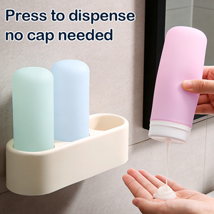 Dispenser in Silicone con Tappo a Spremuta per Olio, Lozione e Bagnoschiuma - Product Image 3