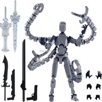 Figurines d'action articulées imprimées en 3D, Lucky Dolls, figurines d'action robotiques articulées, jouet anti-stress pour enfants
