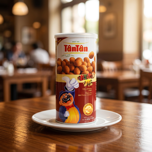 Arachides enrobées au goût barbecue pour la vente en gros aux distributeurs de détail, avec une texture croustillante et une assaisonnement savoureux au barbecue. - Product Image 1