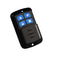 YET2197 433mhz Duplicador Universal de 4 Teclas, Control Remoto RF de Código Fijo para Sistemas de Seguridad, Puertas de Garaje y Motores