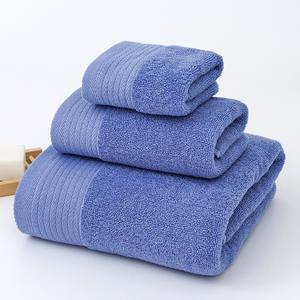 Factory Supply100 % Lujoso 70x140cm extra LargePlain Juegos de toallas de baño de algodón para hoteles de cinco estrellas No hay comentarios todavía - Product Image 5