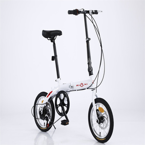 16-20 pollici telaio in acciaio al carbonio leggero a 7 marce bicicletta pieghevole da uomo da donna ciclo città adulto Velocipede con forcella in alluminio - Product Image 4
